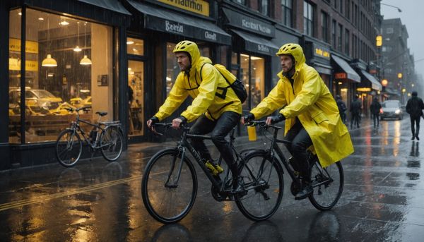 Les sacoches étanches protègent vos affaires de la pluie